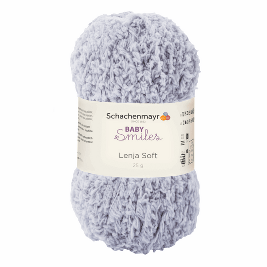 Schachenmayr Lenja soft 25g - Baby, 90560, Farbe grau 1090