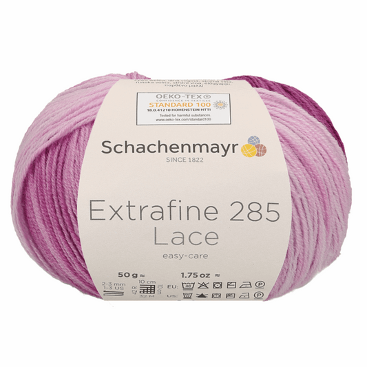 Schachenmayr Merino extrafine 285 Lace 50g, 90574, color orchid 603