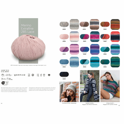 Schachenmayr Merino extrafine 285 Lace 50g, 90574, Farbe denim allure 583