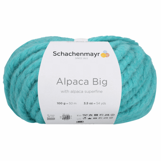 Schachenmayr Alpaca big100 G, 90588, color lagoon 166