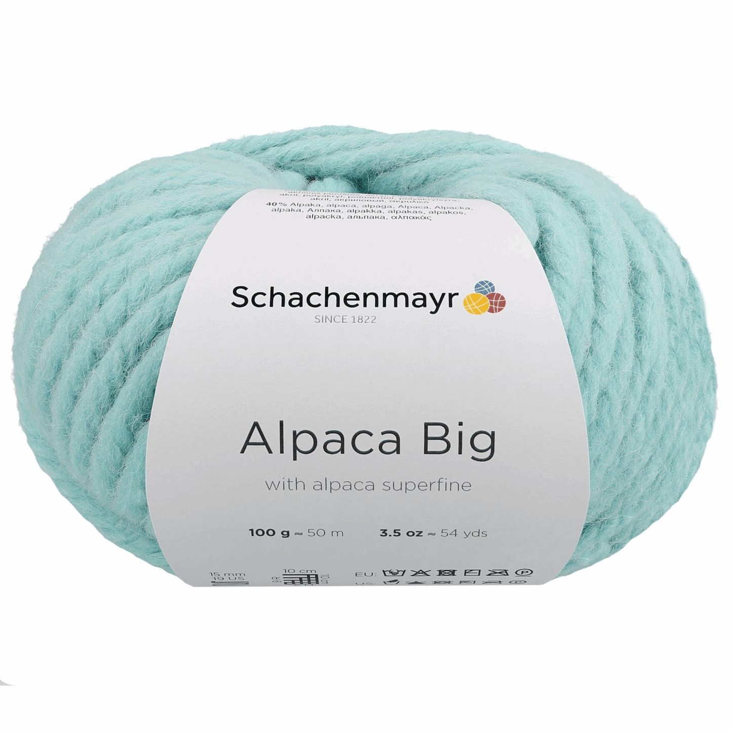 Schachenmayr Alpaca big100 G, 90588, Farbe mint 65