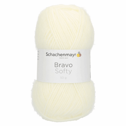 Schachenmayr Bravo Softy 50g, 90589, color ecru 8200