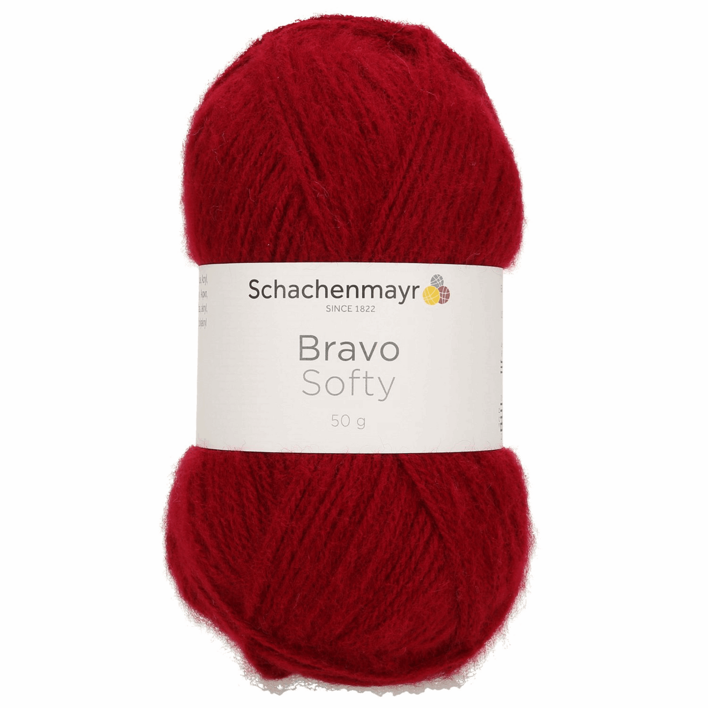 Schachenmayr Bravo Softy 50g, 90589, color wine red 8222