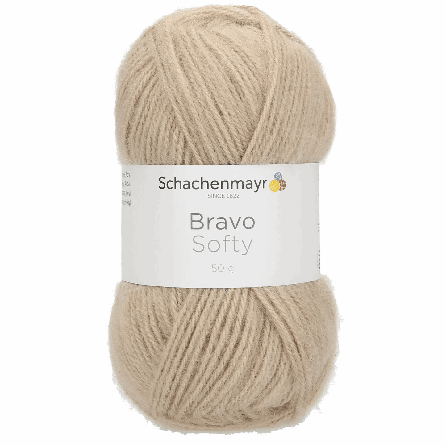 Schachenmayr Bravo Softy 50g, 90589, color sisal mottled 8267