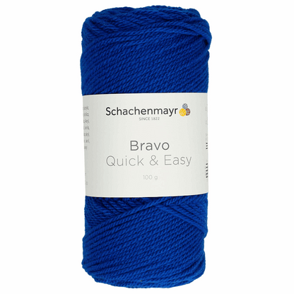 Schachenmayr Bravo quick & easy 100g, 90590, Farbe royal 8211