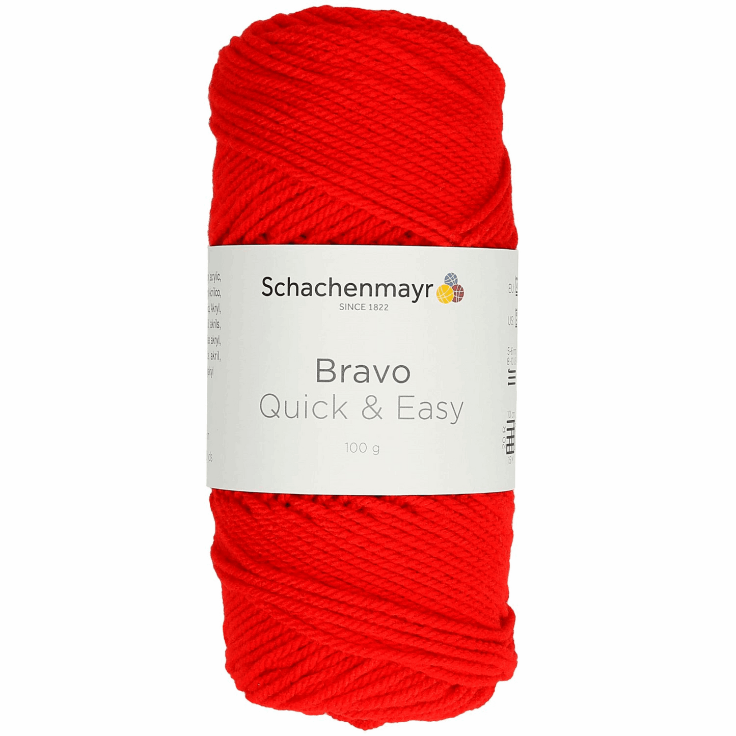 Schachenmayr Bravo quick & easy 100g, 90590, Farbe feuer 8221