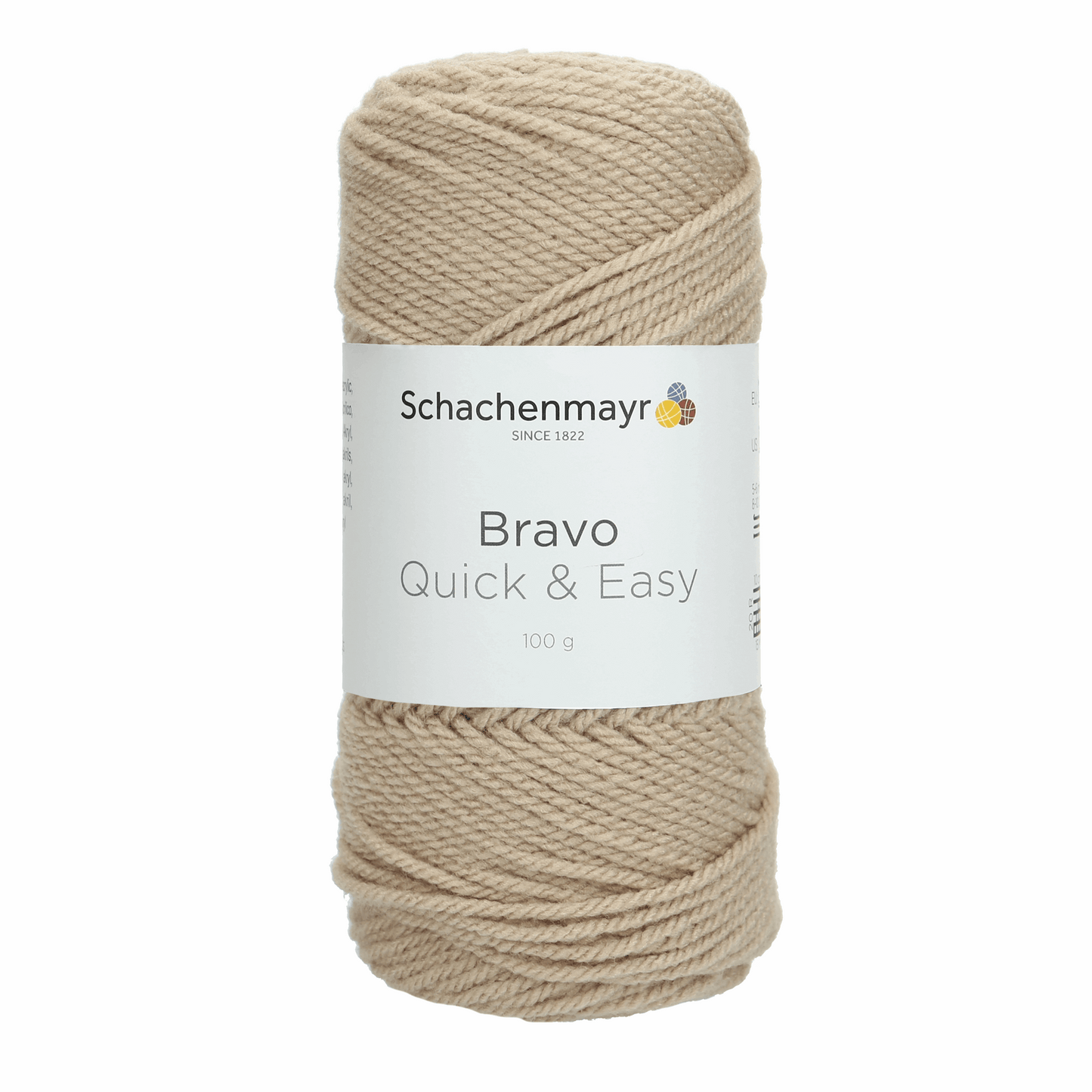Schachenmayr Bravo quick & easy 100g, 90590, Farbe sisal meliert 8267