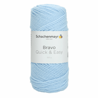 Schachenmayr Bravo quick & easy 100g, 90590, Farbe glacier 8363