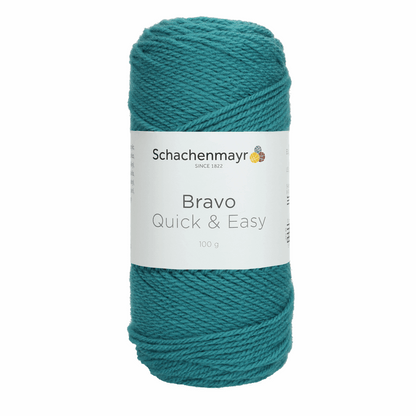 Schachenmayr Bravo quick & easy 100g, 90590, Farbe aqua 8380
