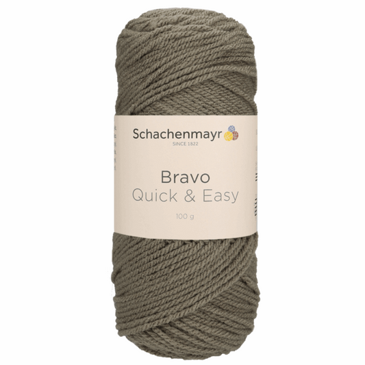 Schachenmayr Bravo quick & easy 100g, 90590, Farbe taupe 8388