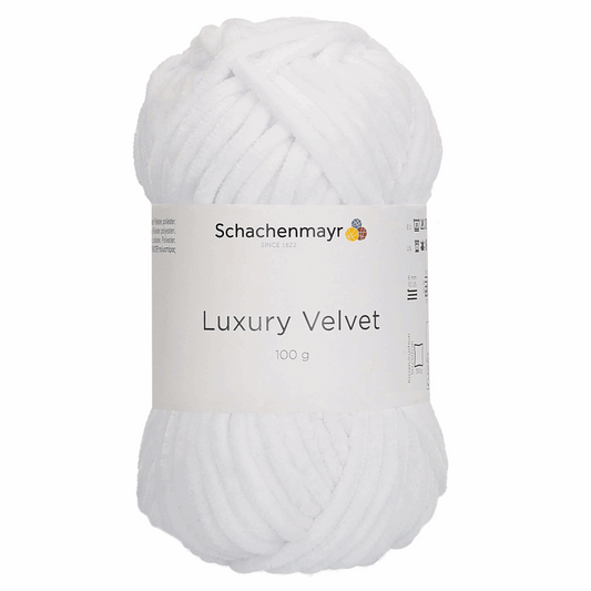 Schachenmayr Luxury Velvet 100g, 90592, Farbe polar bear 1
