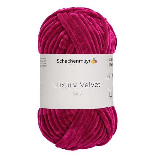 Schachenmayr Luxury Velvet 100g, 90592, Farbe cherry 30