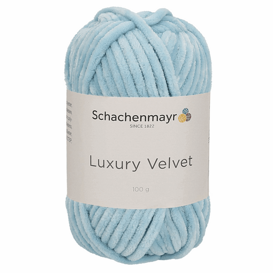 Schachenmayr Luxury Velvet 100g, 90592, Farbe baby blue 53
