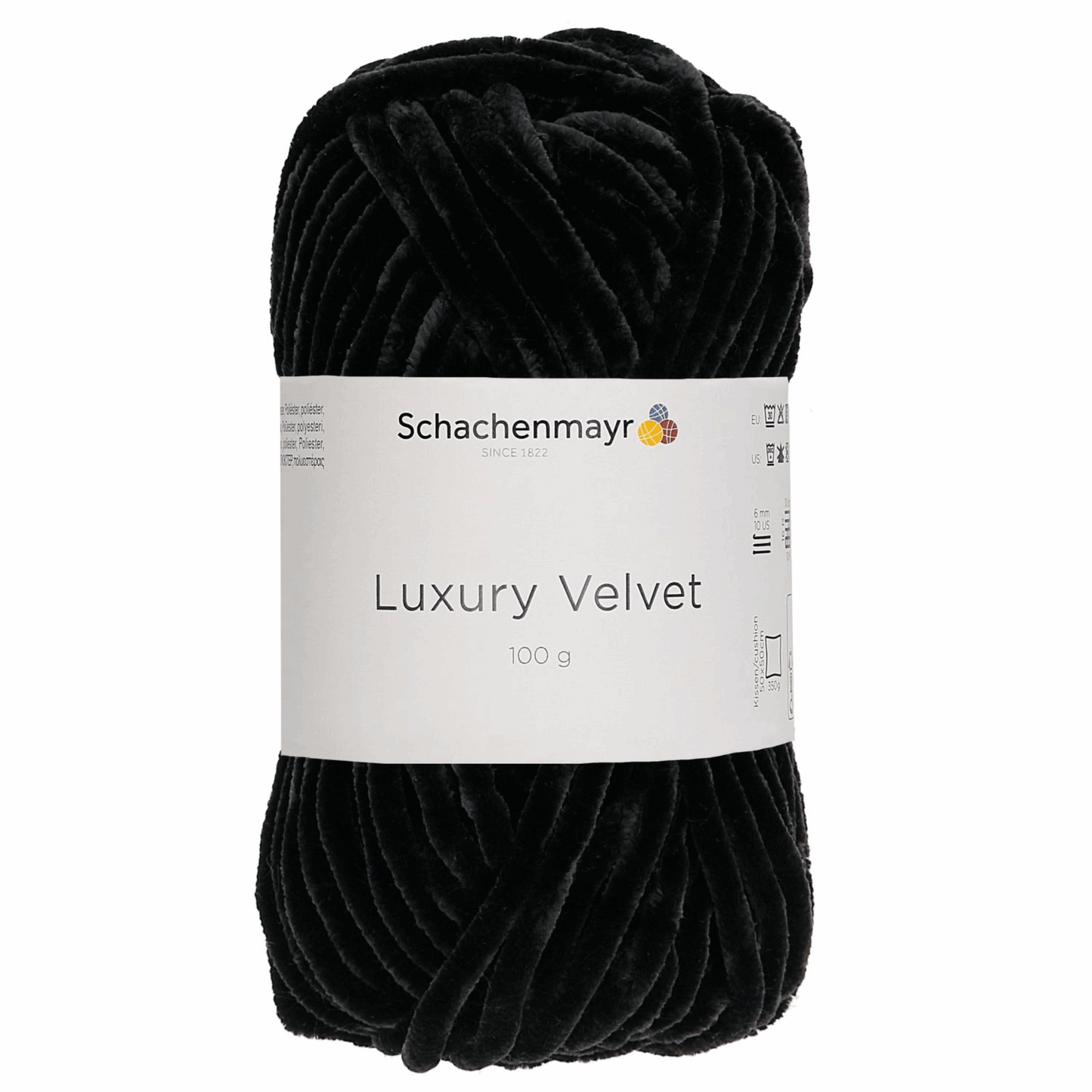 Schachenmayr Luxury Velvet 100g, 90592, Farbe black sheep 99