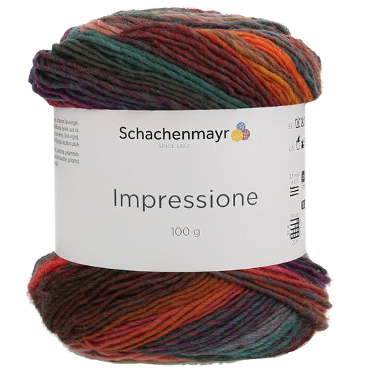 Schachenmayr Impressione 100g, 90593, color sunset 80