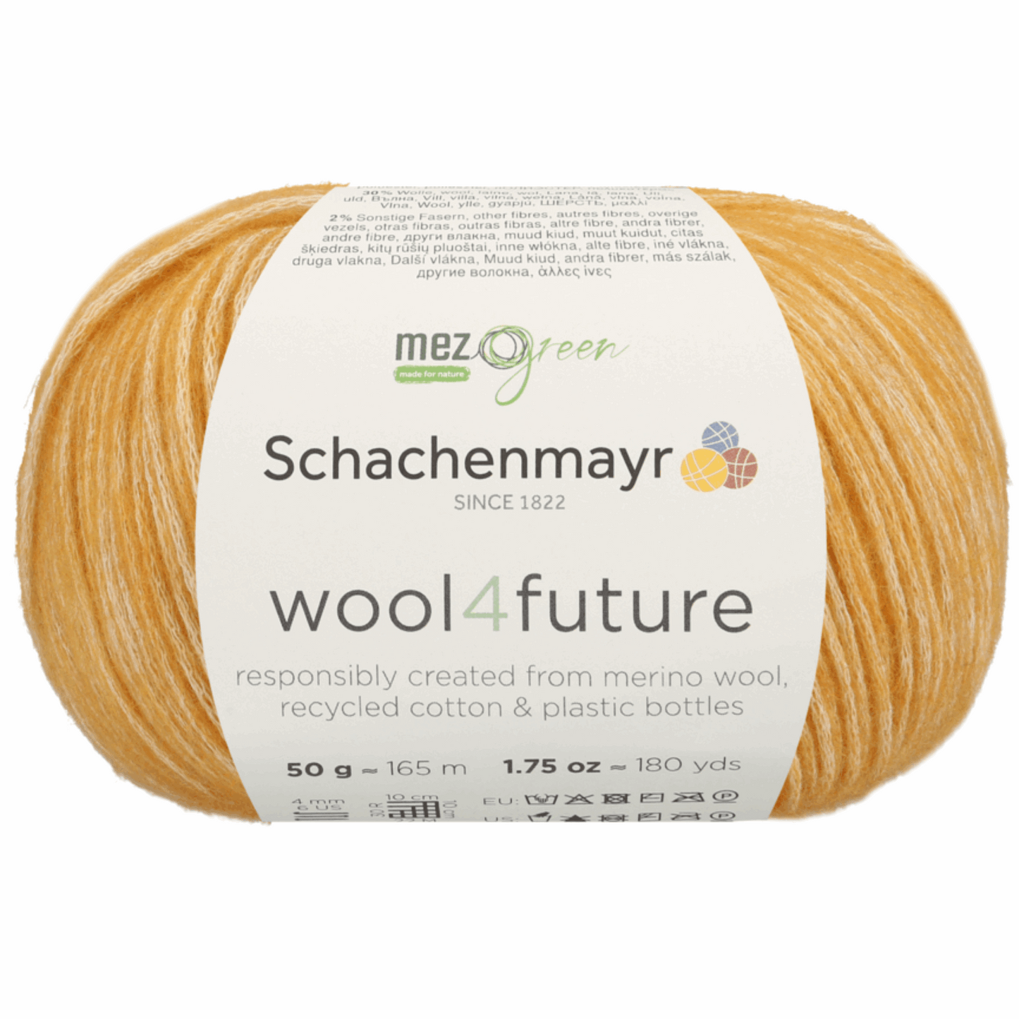 Schachenmayr Wool 4 Future 50g, 90594, color gold 22