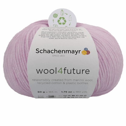 Schachenmayr Wool 4 Future 50g, 90594, color frozen laven 40