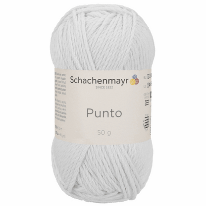 Schachenmayr Punto 50g, 90596, color white 10