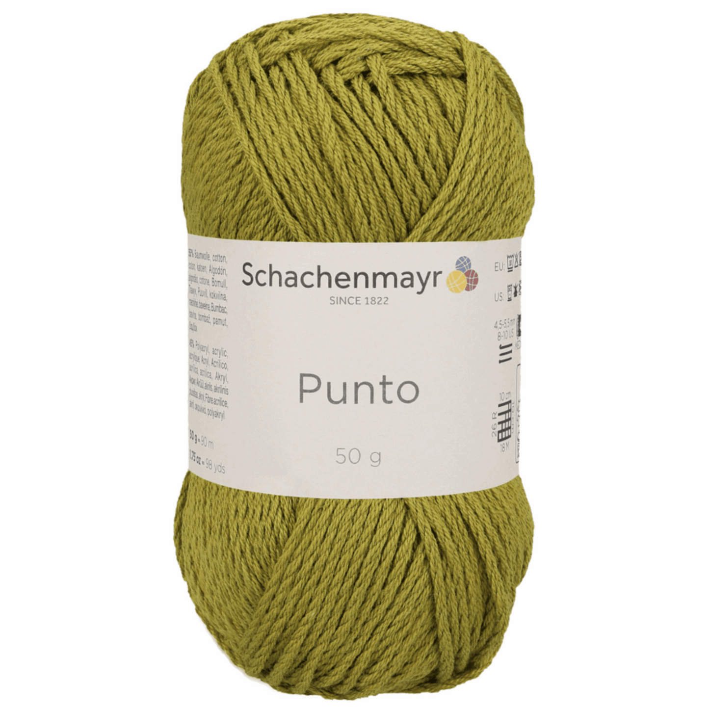 Schachenmayr Punto 50g, 90596, color pesto 70