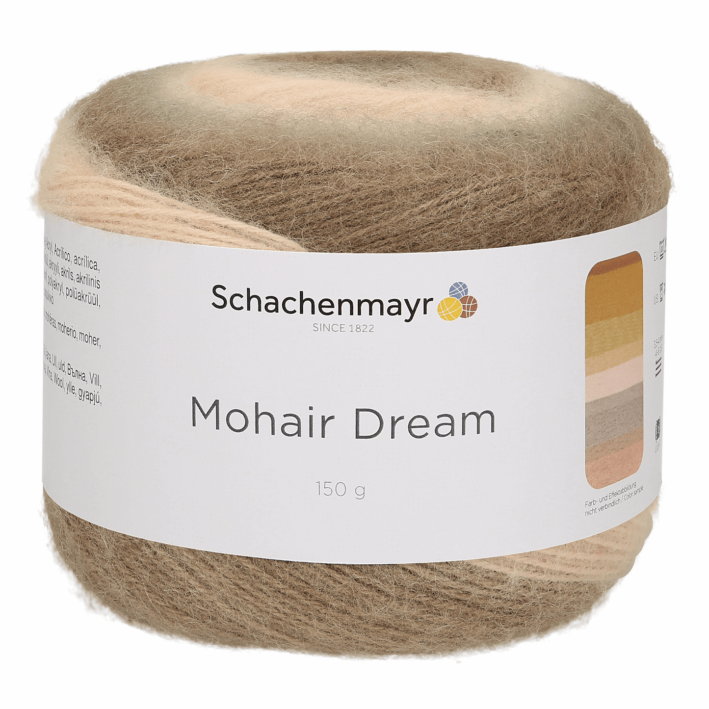 Schachenmayr Mohair Dream 150g, 90597, color silence 80