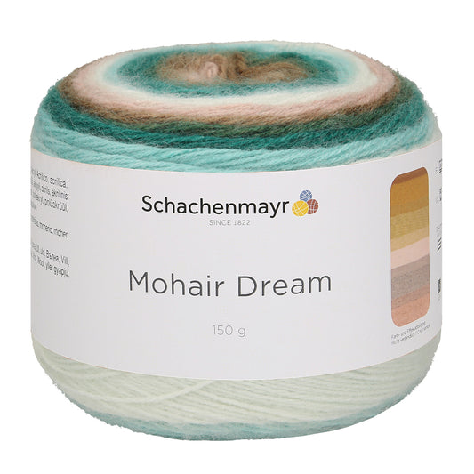 Mohair Dream 150g, 90597, colour 95, frozen rose