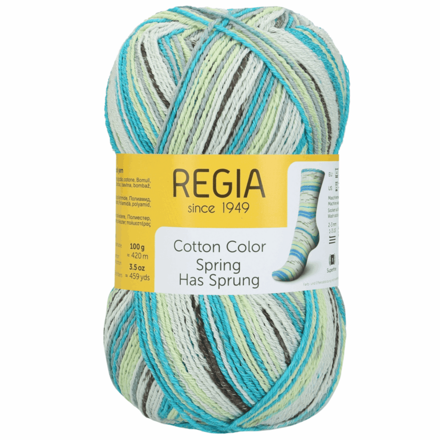 Regia 4-ply Tutti Frutti 90621, color spring sky 2473