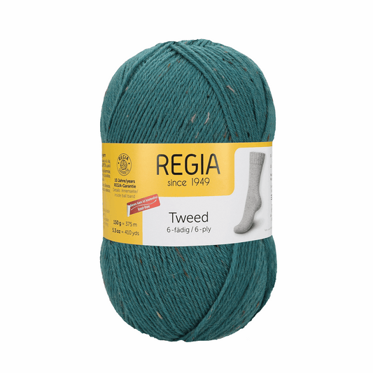 Regia 6fädig Tweed 150g, 90624, Farbe zeder tweed 70