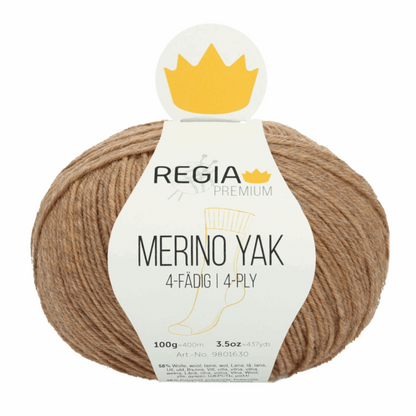 Regia Merino yak 100g Premium, 90630, color powder mottled 7505