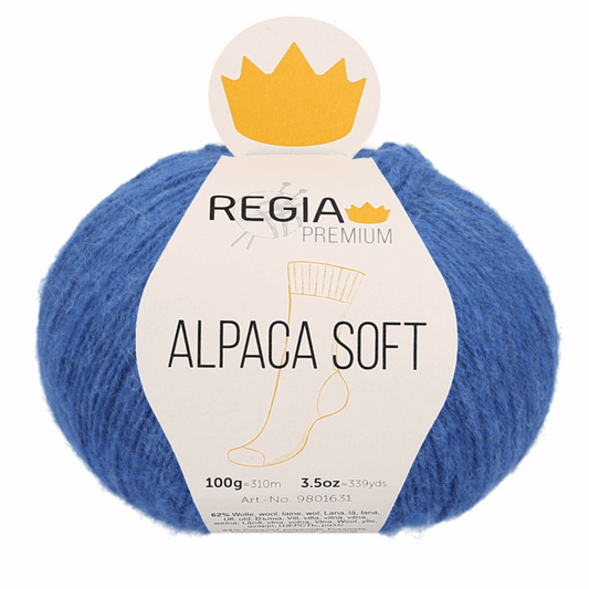 Regia Alpaca Soft 100g, 90631, color jeans 51