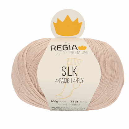 Regia Silk Premium 100g, 90632, color camel 20