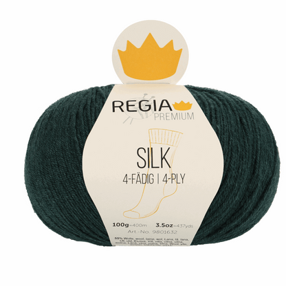 Regia Silk Premium 100g, 90632, Farbe green 70
