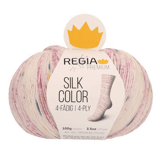 Regia Silk Premium Color 100g, 90634, color mica color 32