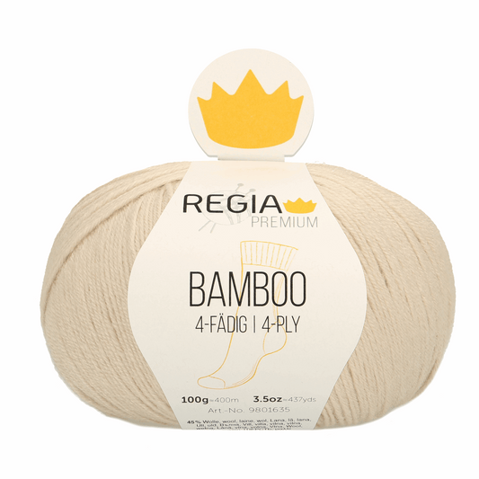 Regia Bamboo Premium 100g, 90635, Farbe natur 2