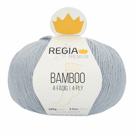 Regia Bamboo Premium 100g, 90635, Farbe grey-blue 50