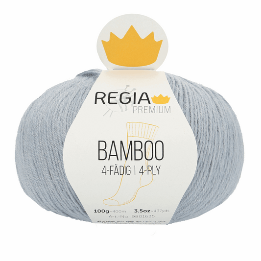 Regia Bamboo Premium 100g, 90635, color grey-blue 50