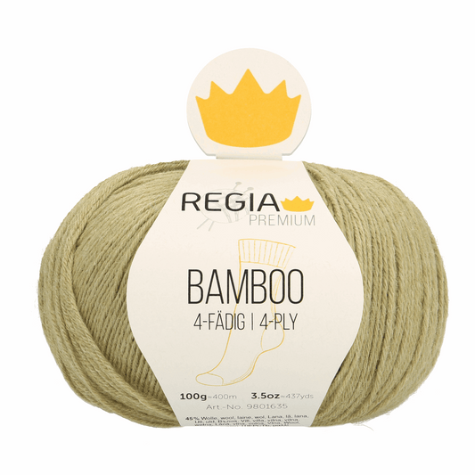 Regia Bamboo Premium 100g, 90635, Farbe grass green 70