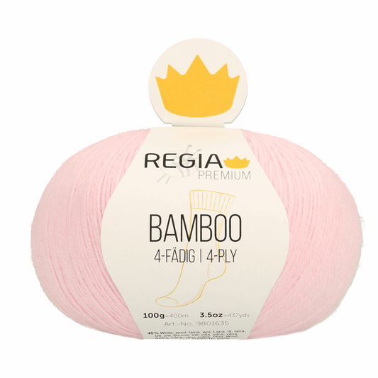 Regia Bamboo Premium 100g, 90635, Farbe rose 81