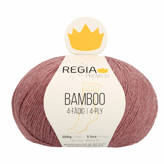 Regia Bamboo Premium 100g, 90635, Farbe brown red 83