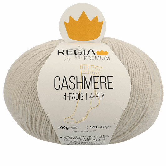 Regia Cashmere 4f 100g, 90637, Farbe sandshell 20