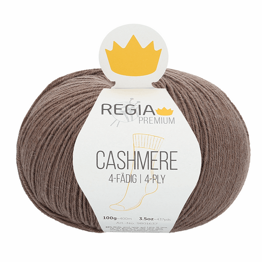 Regia Cashmere 4f 100g, 90637, Farbe deep taupe 25