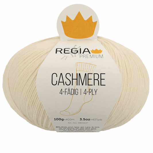 Regia Cashmere 4f 100g, 90637, Farbe vanilla 3