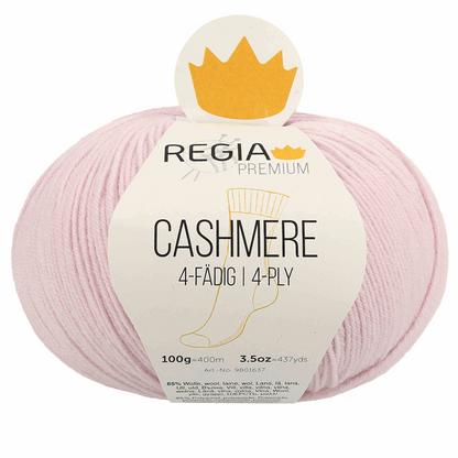 Regia Cashmere 4f 100g, 90637, color parfait pink 31