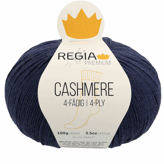 Regia Cashmere 4f 100g, 90637, Farbe evening blue 58