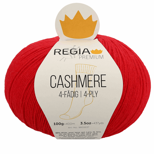 Regia Cashmere 4f 100g, 90637, Farbe lipstick red 82