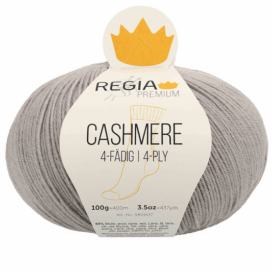 Regia Cashmere 4f 100g, 90637, Farbe grey 96