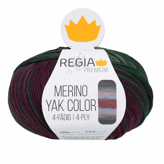 Regia Merino Yak Color 100g, 90640, Farbe mountain col 8506