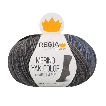 Reg Merino Yak Color 100g, 90640, color stormy sky 8516