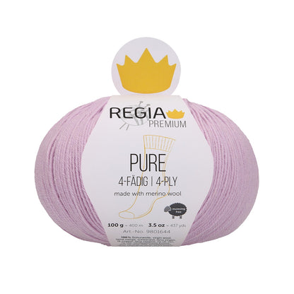 Regia Pure 4fädig 100g, 90644, Farbe lilac 45