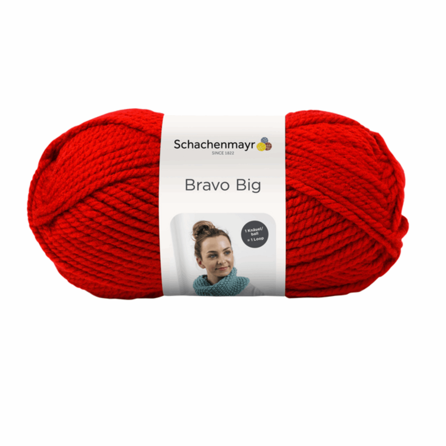 Schachenmayr Bravo Big 200g, 90705, color cherry 130