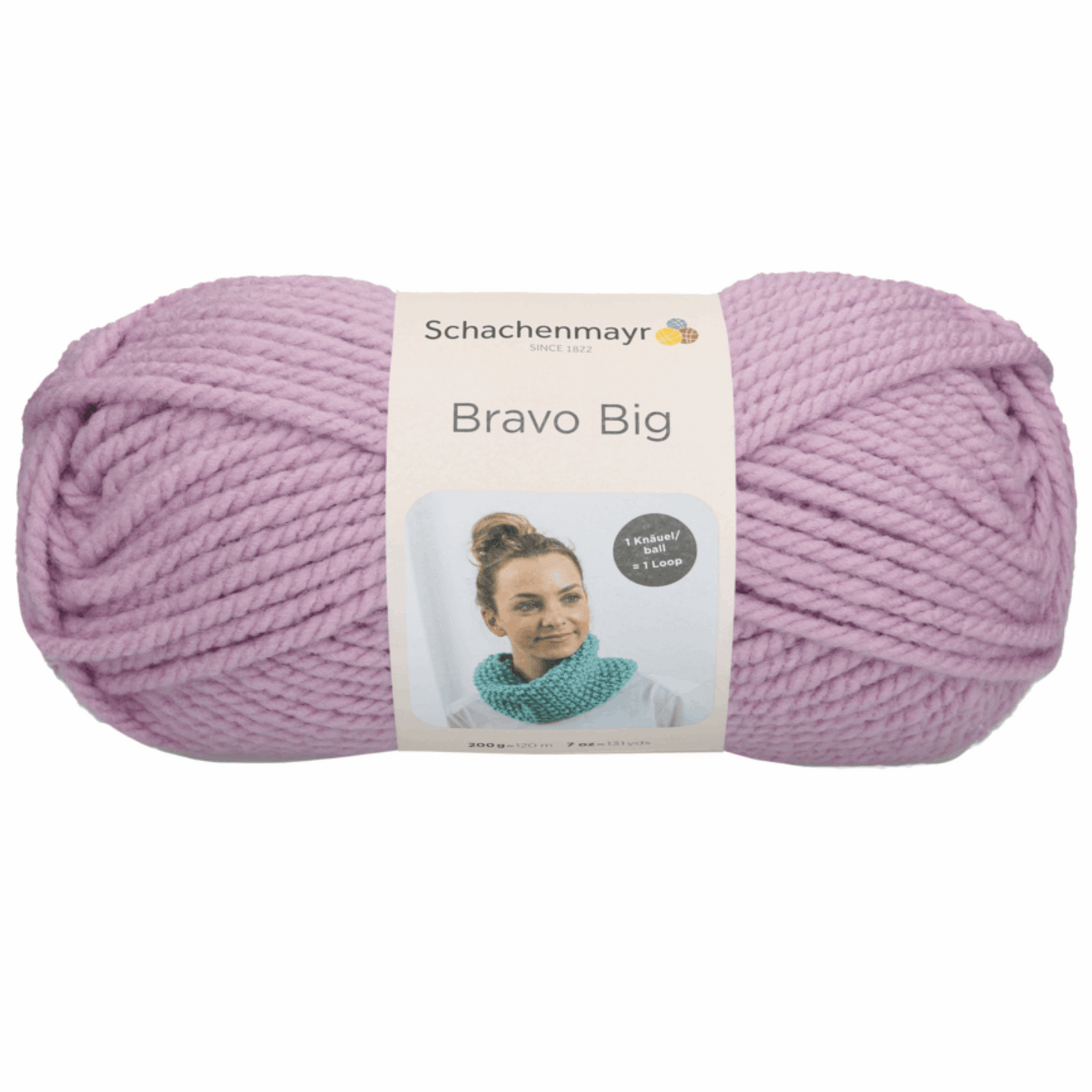 Schachenmayr Bravo Big 200g, 90705, color mauve 145